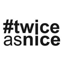 #twiceasnice Recruiting logo