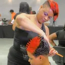 Black Hair Salon logo