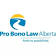 Pro Bono Law Alberta logo