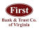 First Bank and Trust Company logo